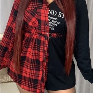 Plaid women’s shirt